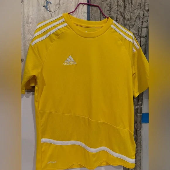 Adidas Kids Bright Yellow Jersey - Picture 8 of 8